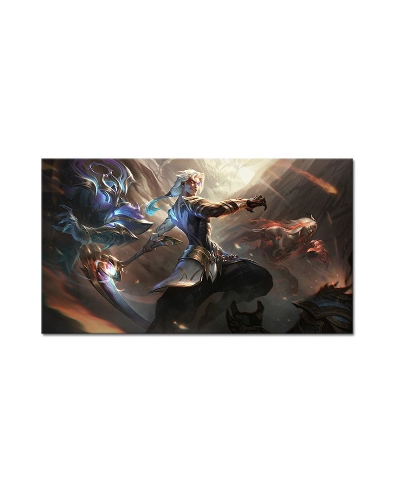 Prestige Edition Skin "Night Dawn" Kayn Poster - Canvas Painting $8.57 Posters