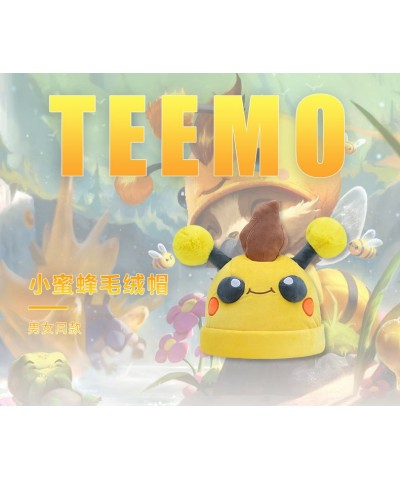 Beemo Teemo Plush Hat $40.95 Hats and Beanies