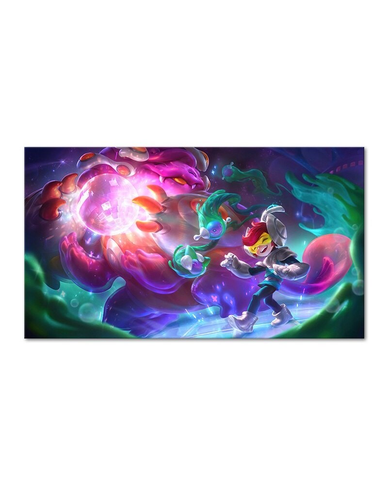 Nunu Willump "Space Groove" Poster - Canvas Painting $6.48 Posters