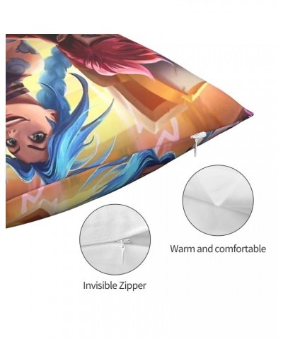 Jinx And VI Pillowcase Arcane $4.17 Home Décor