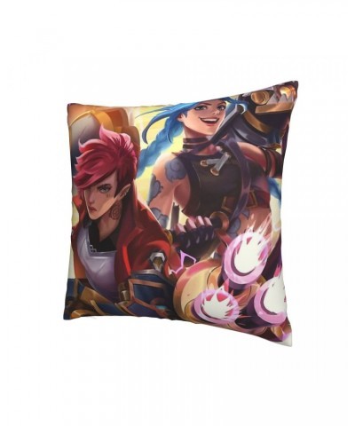 Jinx And VI Pillowcase Arcane $4.17 Home Décor