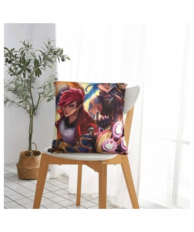 Jinx And VI Pillowcase Arcane $4.17 Home Décor