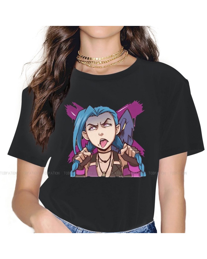 Tongue Out Jinx Hipster TShirts $9.87 Tops