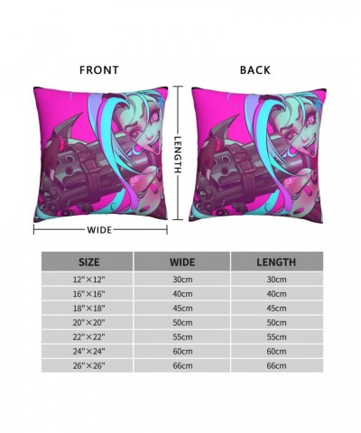 Jinx Throw Pillow Case Arcane 6 $5.14 Home Décor