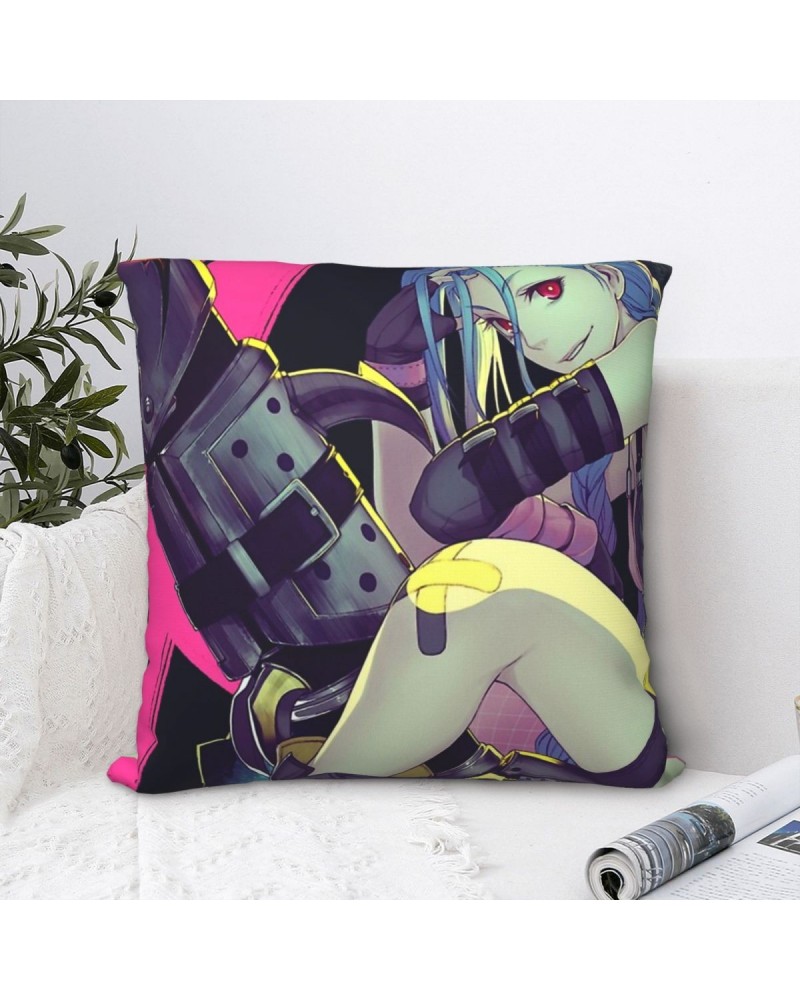 Jinx Sit Pillowcase Arcane League of Legends Backpack Cushion For Home DIY Printed Office Throw Pillow Case Decorative $3.76 ...