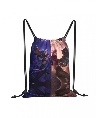 Jinx And Vi Arcane Backpack $6.98 BackPack