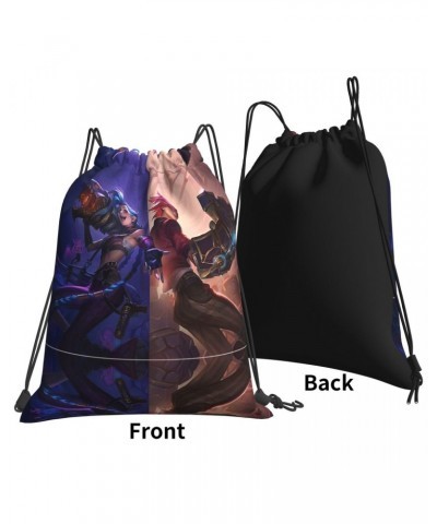 Jinx And Vi Arcane Backpack $6.98 BackPack