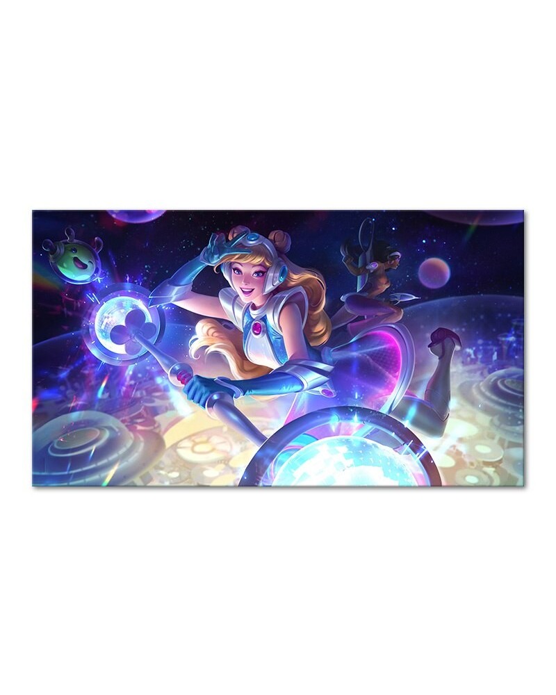 "Dark Star" Lux Rumble Nasus Nunu Lulu Samira Blitzcrank Poster - Canvas Painting $7.10 Posters