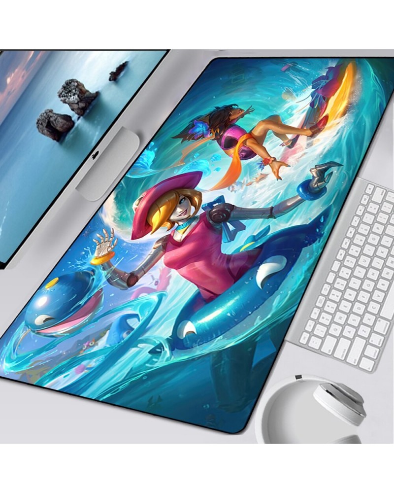 Pool Party Skin Mouse Pad Collection 1 - League Of Legends Gaming Deskmats $6.87 Mouse Pads