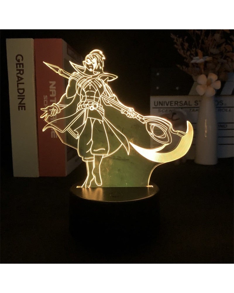 "The Shadow Reaper Rhaast" Kayn Figure 3D Led Nightlight $10.76 3D Led Nightlight Figures