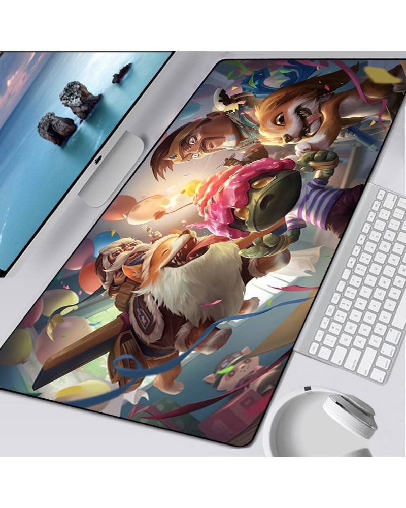 LoL Corki Gaming Mousepads / Hot Rod Corki / Red Baron Corki / Ice Toboggan Corki / Corgi Corki / Urfrider Corki / League of ...