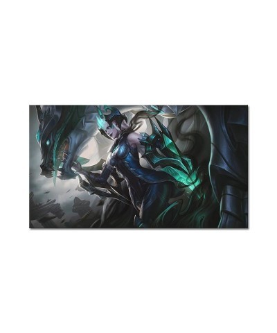 "Ruined" Shyvana "The Half Dragon" Poster - Canvas Painting $8.99 Posters