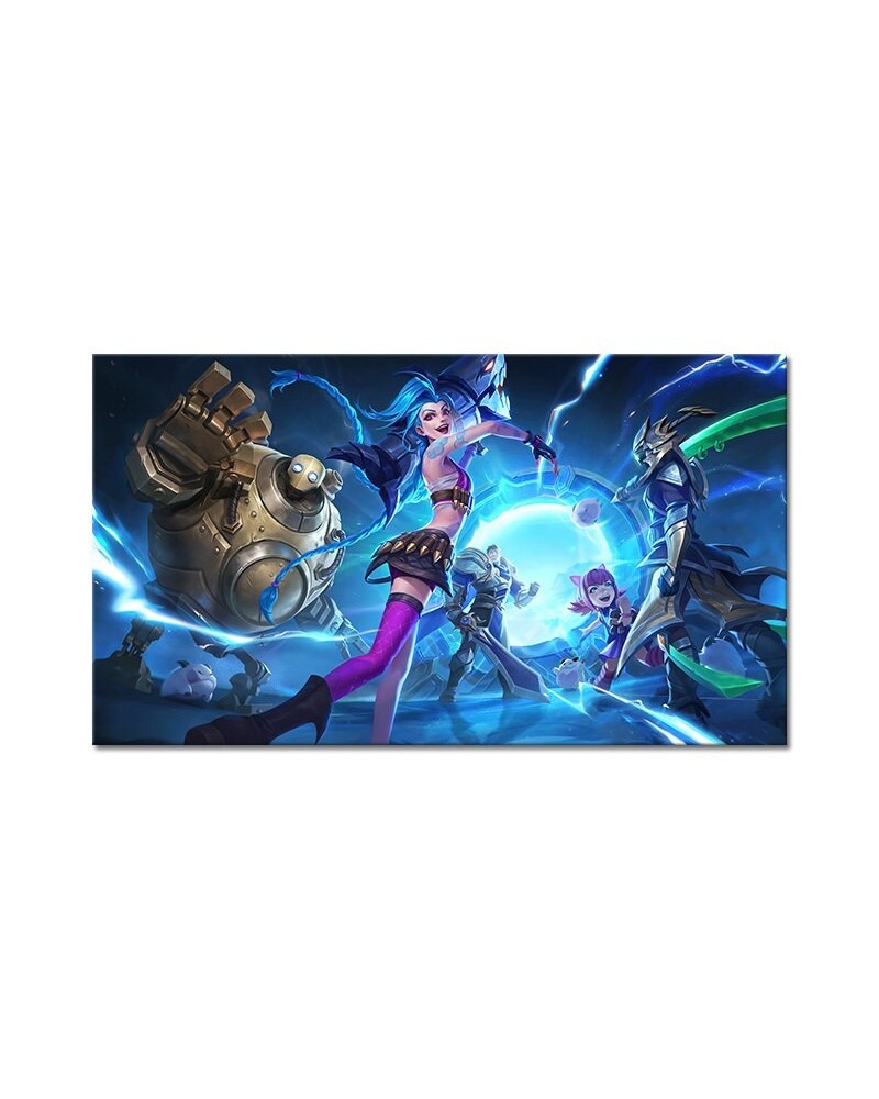 Wild Rift Jinx Annie Garen Master Yi Poster - Canvas Painting $6.90 Posters