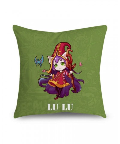 League of Legends Pillowcase Series 2 -- Lulu Amumu Jinx Yasuo Ezreal Leona Thresh Lee Sin Sona Teemo $6.81 Home Décor