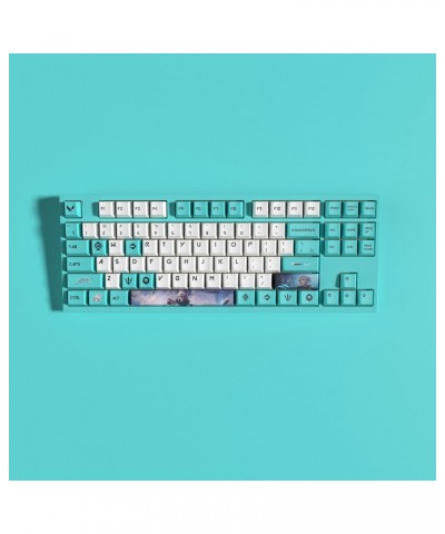 Valorant Jett Custom Full Set Keycaps - Best Gift for Valorant Player - Gamer Keycap Series $17.99 Valorant Keycaps