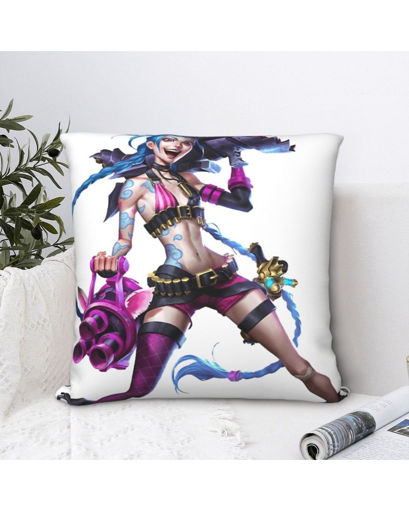 Jinx Fight Throw Pillow Case Arcane 2 $5.00 Home Décor