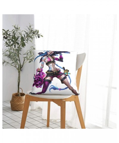 Jinx Fight Throw Pillow Case Arcane 2 $5.00 Home Décor