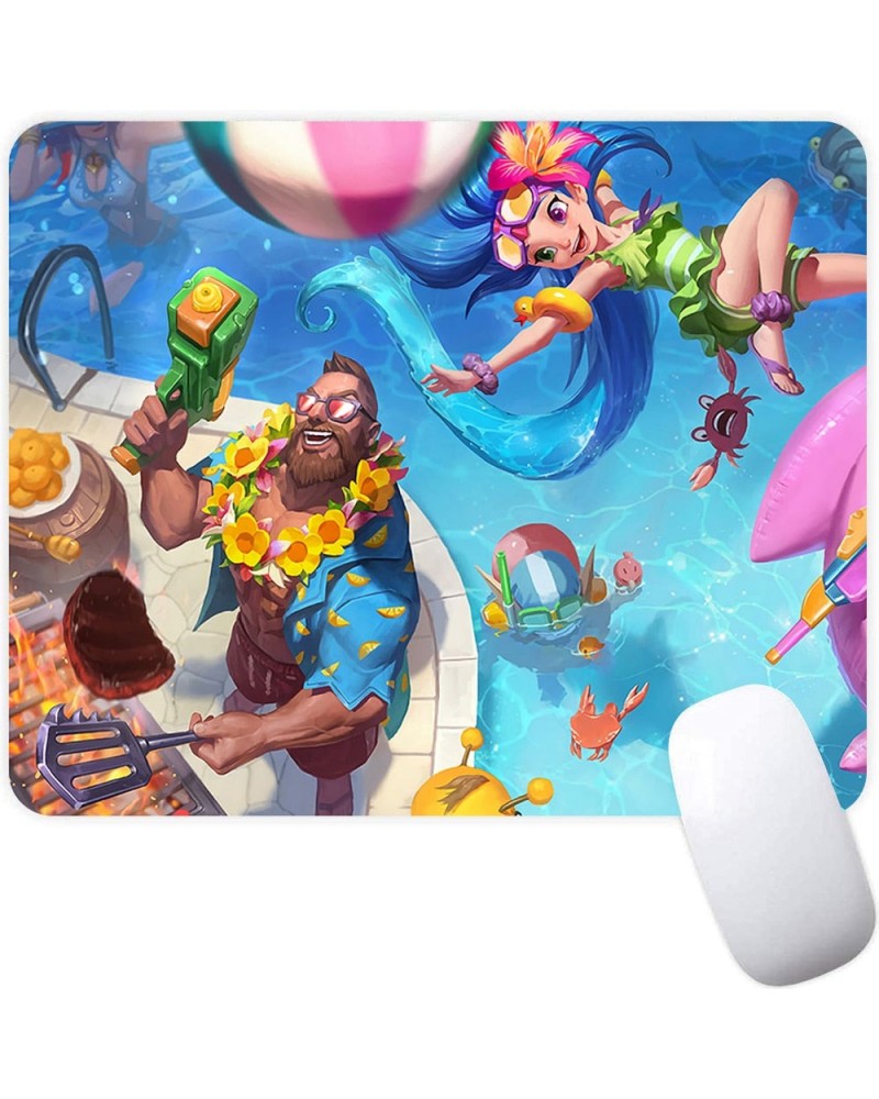 Pool Party Skin Mouse Pad Collection 2 - League Of Legends Gaming Deskmats $5.51 Mouse Pads