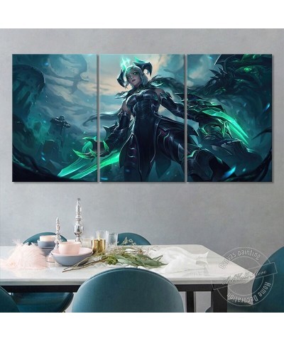 Shyvana "The Half-Dragon Ruined" Poster - Canvas Painting $17.81 Posters