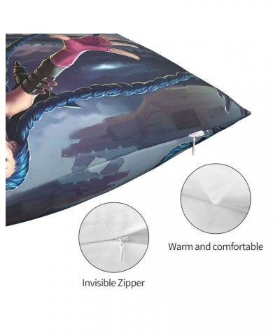 Jinx Fight Polyester Cushion Cover $6.26 Home Décor