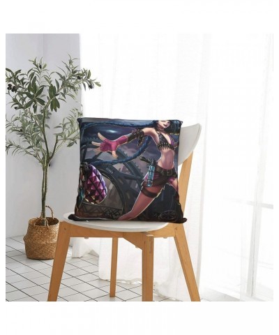 Jinx Fight Polyester Cushion Cover $6.26 Home Décor