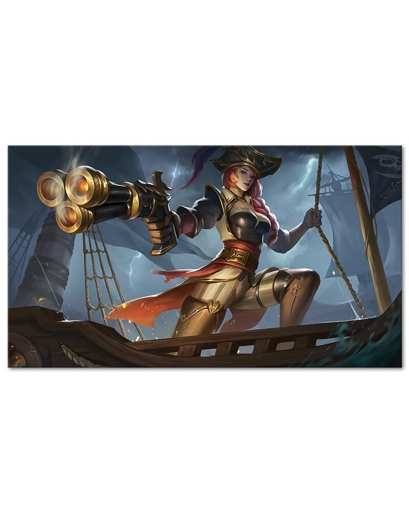 "The Bounty Hunter" Miss Fortune Poster - Canvas Painting $10.24 Posters