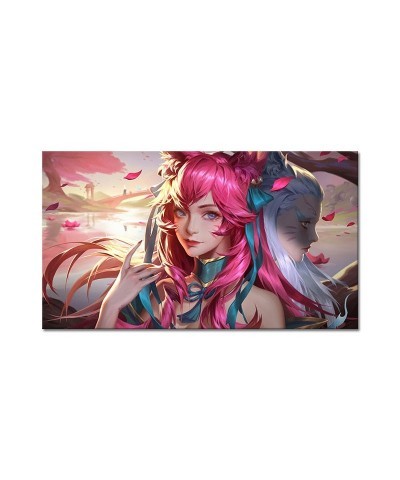 Ahri "The Nine-Tailed Fox" Poster - Canvas Painting $7.52 Posters