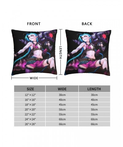 Get Jinxed Poster Pillowcase Arcane $4.87 Home Décor