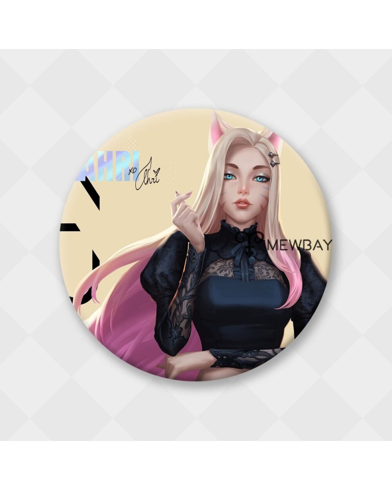 League of Legends Badge K/DA ALL OUT Kaisa Ahri Seraphine Akali Evelynn Metal Brooch $2.76 Pin & Brooch