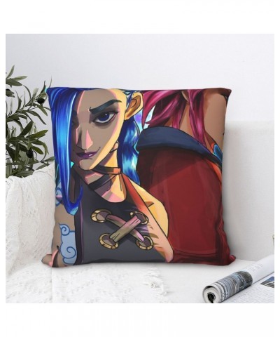 Jinx VI Throw Pillow Case Arcane $4.45 Home Décor