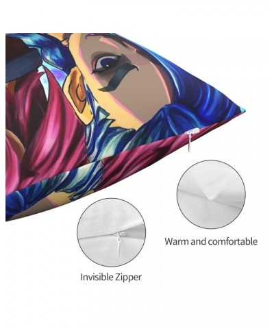 Jinx VI Throw Pillow Case Arcane $4.45 Home Décor