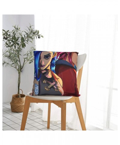 Jinx VI Throw Pillow Case Arcane $4.45 Home Décor