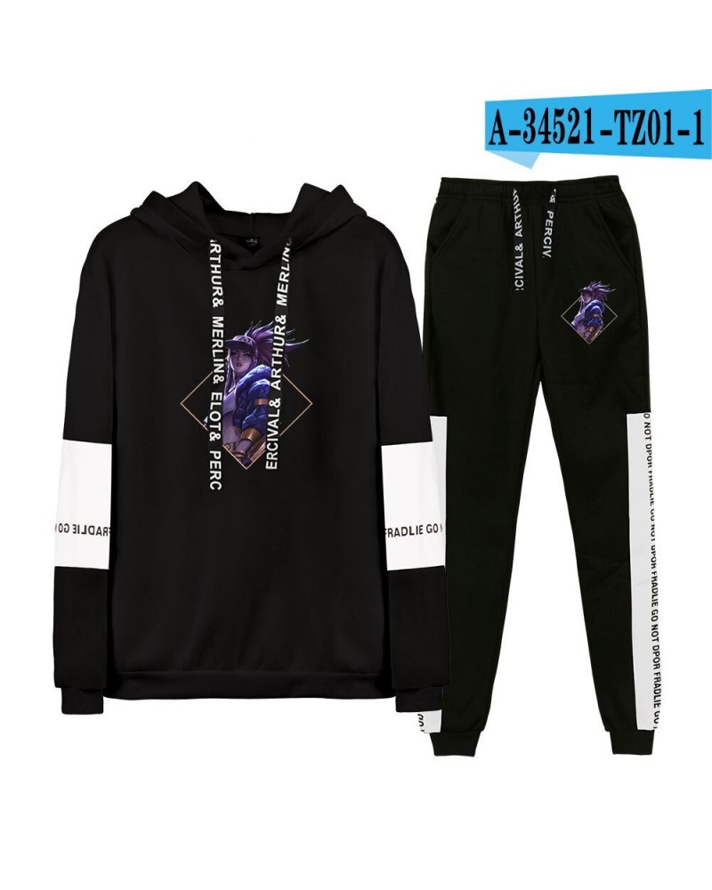 K/DA The Baddest Hoodie Sweatshirt - loose Pants Collection $28.66 Loungewear