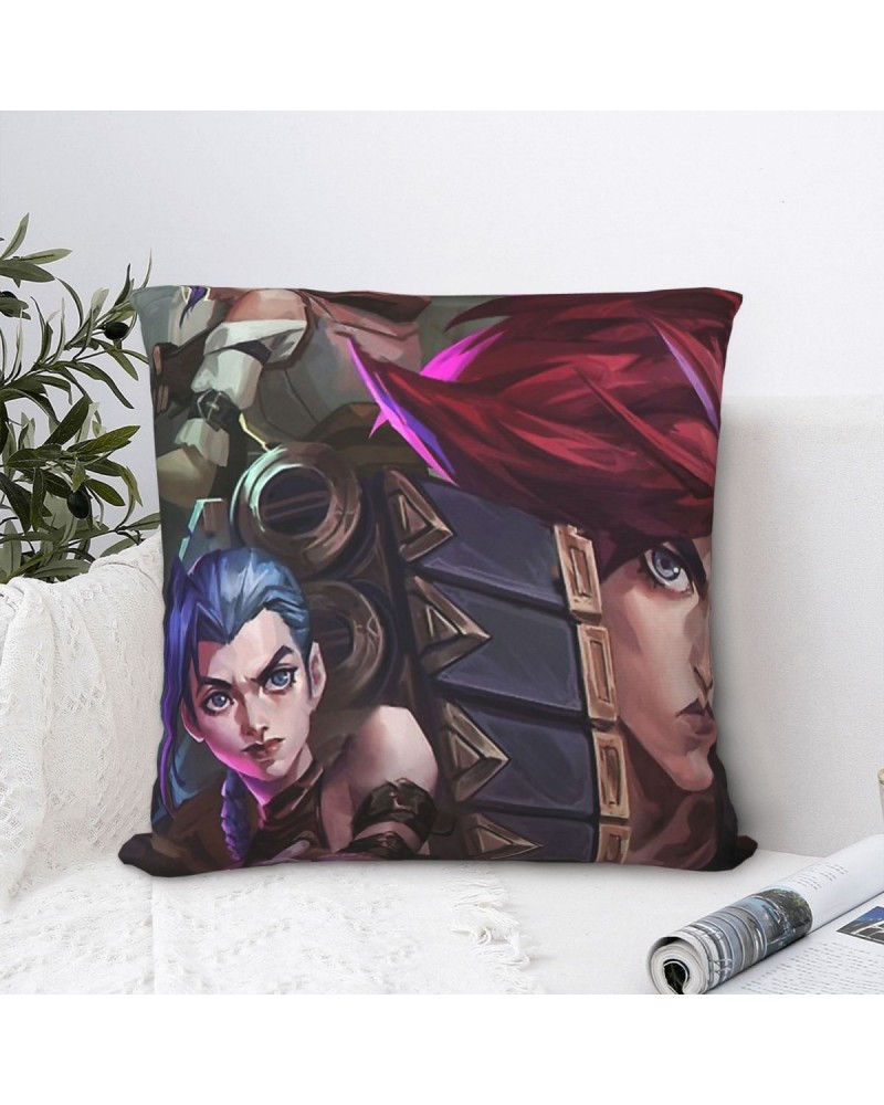 Jinx Vi Team Polyester Cushion Cover $4.59 Home Décor