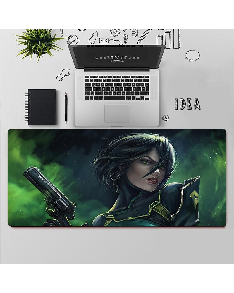 Valorant Viper Desk Mats | Valorant Gaming Mousepads | Gift For Agent Viper Player $11.70 Valorant Mousepads