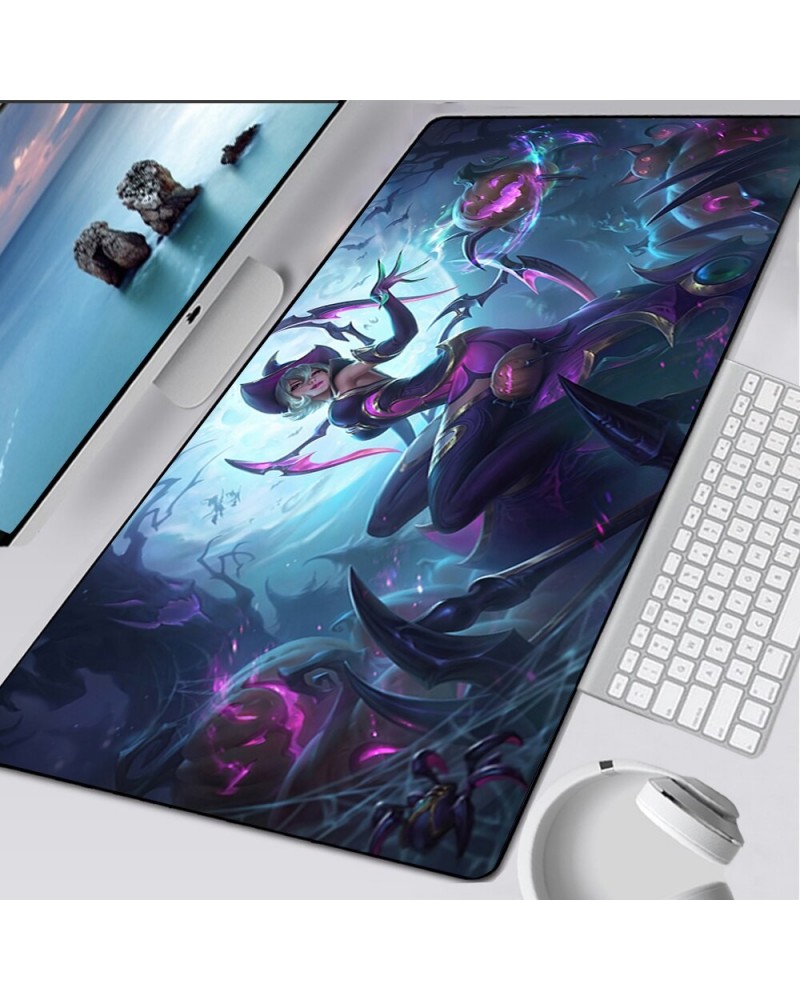 LoL Elise Gaming Mousepads / Bewitching Elise / Blood Moon Elise / Withered Rose Elise / Super Galaxy Elise / Victorious Elis...