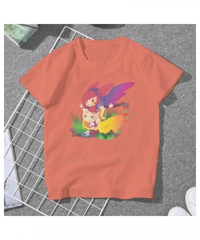 Rakan And Xayah Female T Shirts $9.27 Tops