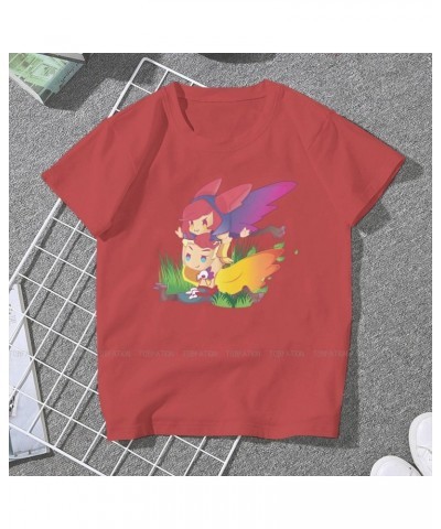 Rakan And Xayah Female T Shirts $9.27 Tops