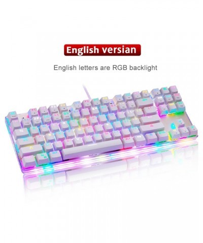 Motospeed K87S RGB Gaming Mechanical Keyboard $47.48 Keyboards & Keycaps