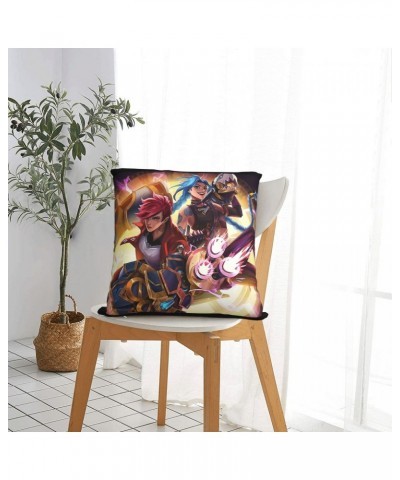 VI Jinx Throw Pillow Case Arcane $4.17 Home Décor