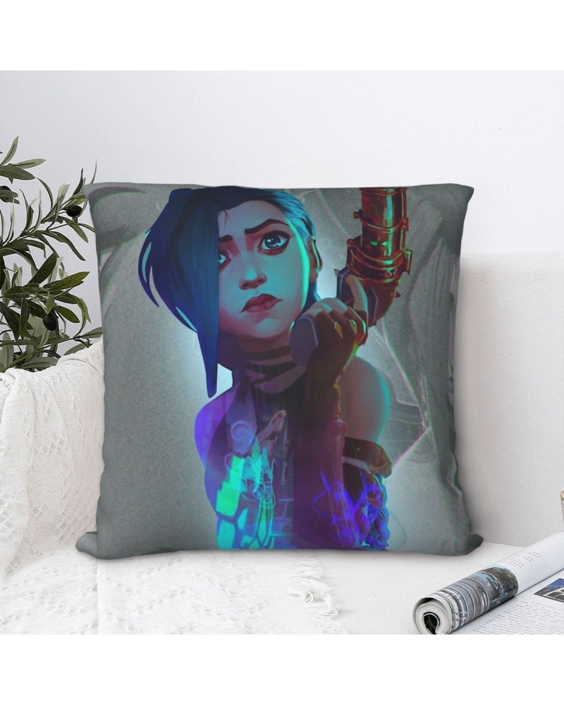 Jinx Gun Throw Pillow Case Arcane $5.70 Home Décor