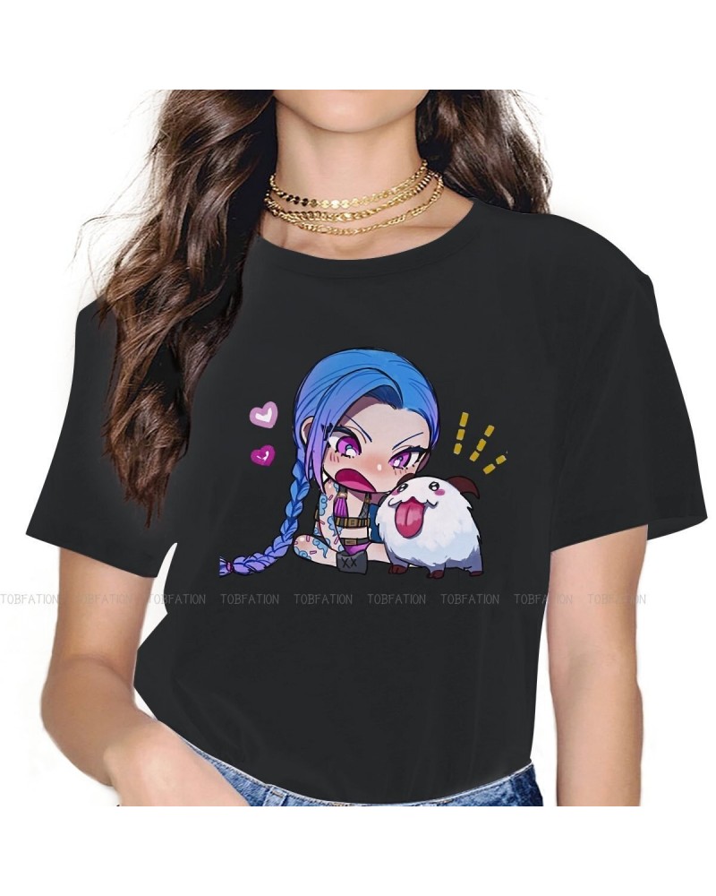 Arcane Cute Jinx Poro T Shirt $14.05 Tops