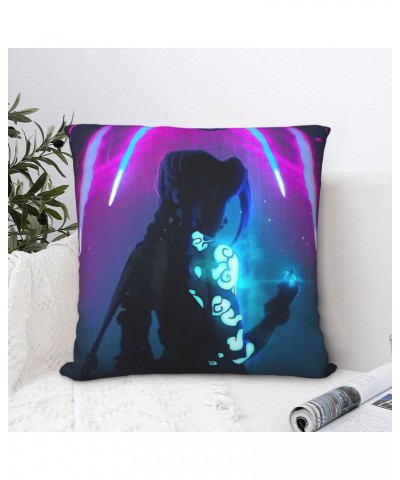 Jinx Throw Pillow Case Arcane 7 $6.67 Home Décor