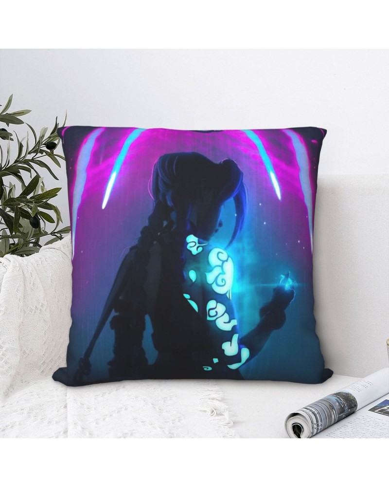 Jinx Throw Pillow Case Arcane 7 $6.67 Home Décor