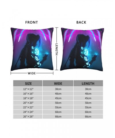 Jinx Throw Pillow Case Arcane 7 $6.67 Home Décor