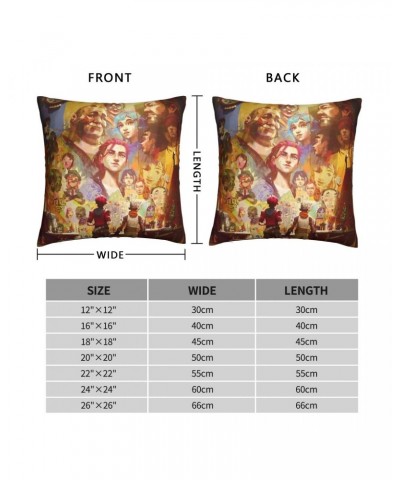 Ekko - Vi Throw Pillow Case $4.59 Home Décor