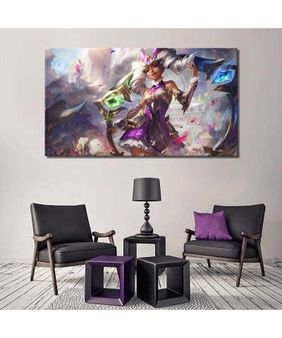 "Battle Queen" Qiyana Katarina Janna Diana Rell Poster - Canvas Painting $8.24 Posters