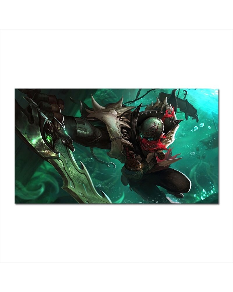 Pyke Poster - Canvas Painting $6.48 Posters