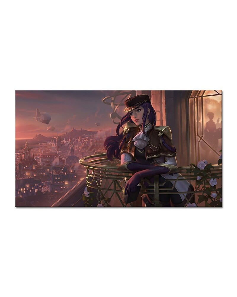 Caitlyn "The Sheriff of Piltover" Poster - Canvas Painting $8.36 Posters