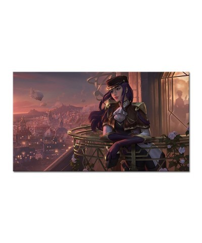 Caitlyn "The Sheriff of Piltover" Poster - Canvas Painting $8.36 Posters